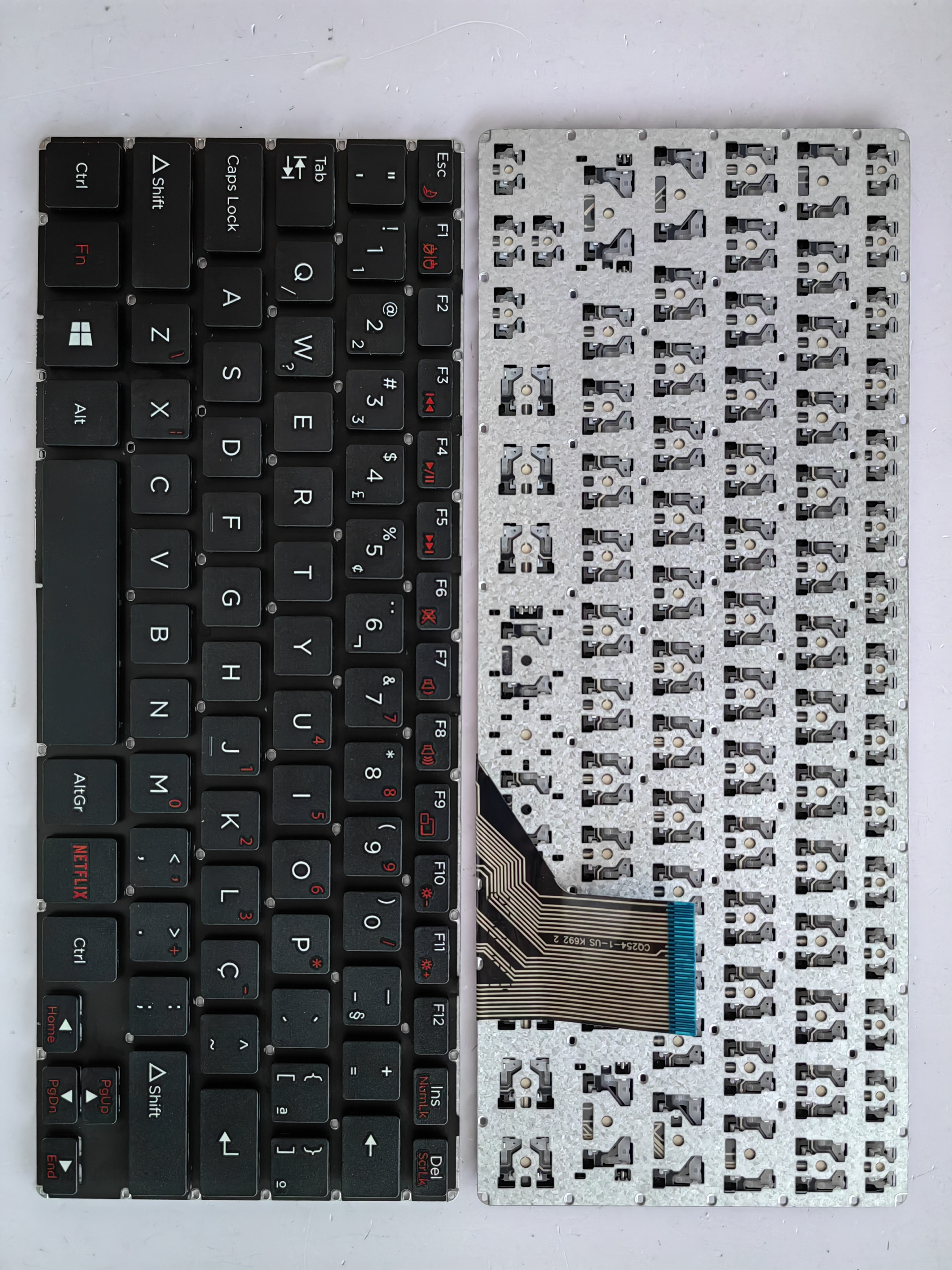 Picture of New Replacement Laptop Keyboard For N/A Mybook11G/M1169C/JM245-1-001US/k692 2 Enter BLACK BR Layout